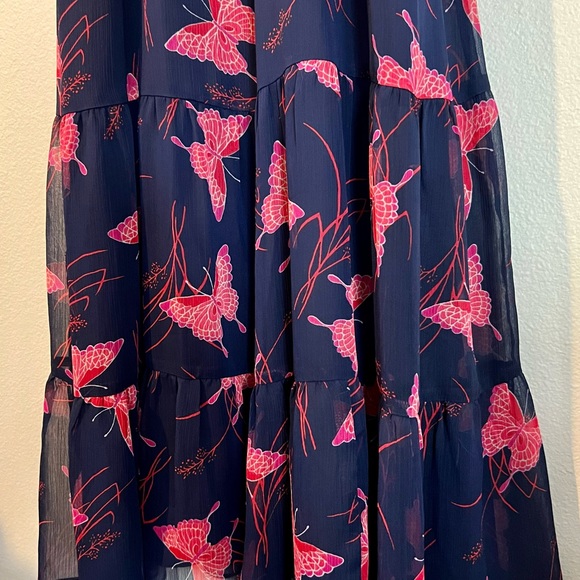 Express boho navy maxi dress with beautiful butterfly detail - Picture 4 of 4